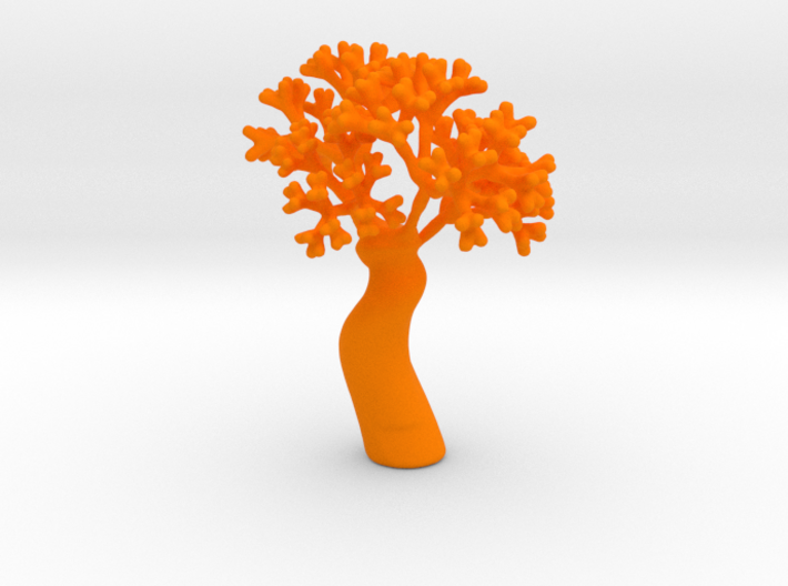 A fractal tree 3d printed