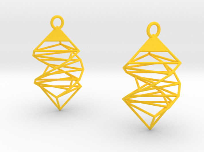 Earrings 3d printed