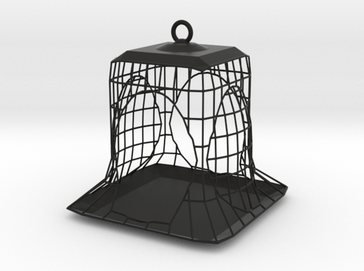 Birdfeeder 3d printed