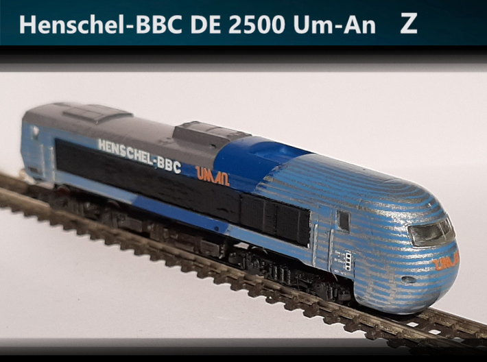 Henschel-BBC DE 2500 Um-An  Z [body] 3d printed Photo of finished model by neumann_1973