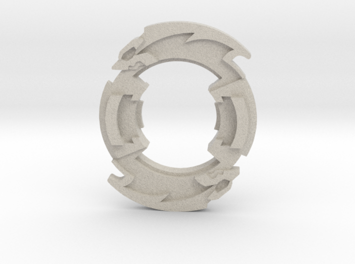 Beyblade Galux | Anime Attack Ring 3d printed