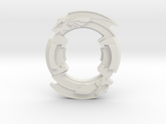 Beyblade Galeon Attacker | Plastic Gen Attack Ring 3d printed