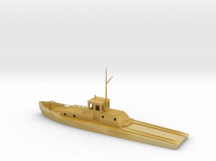 1/72nd scale AM-1 Hungarian minelayer boat 3d printed