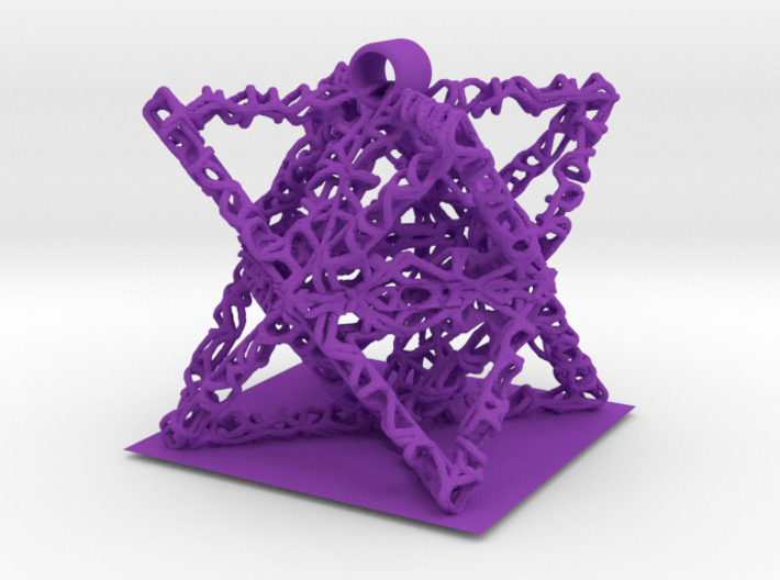 tesselated octahedron (1) 3d printed