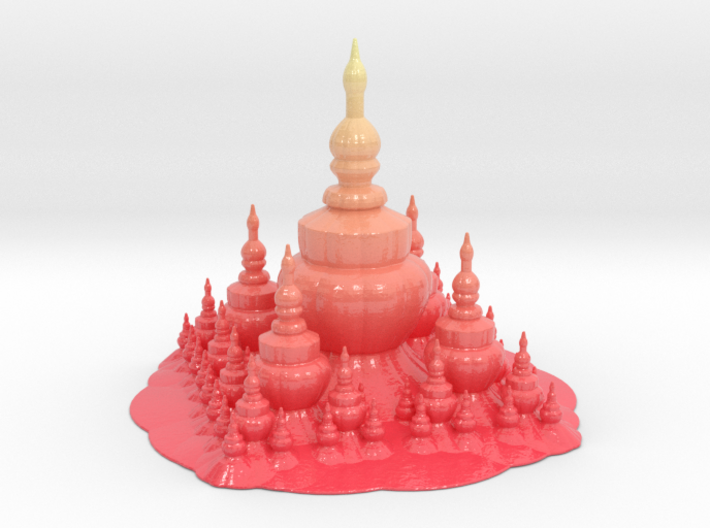 Pagoda 3d printed