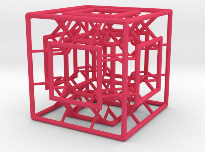 Menger Mixed Cube 3d printed