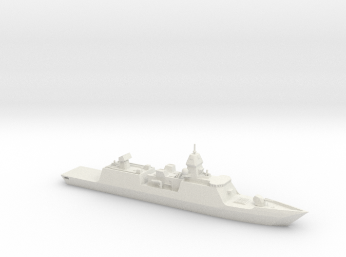 1/700 Scale Damian Air Defense and Command Frigate 3d printed