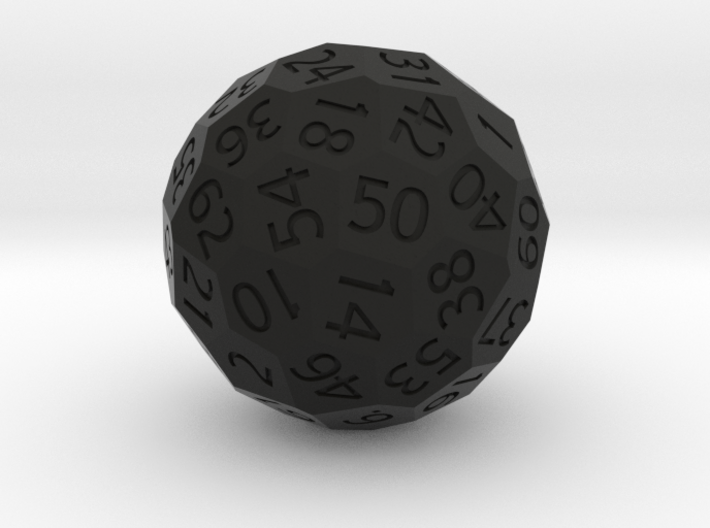 Polyhedral d64 3d printed