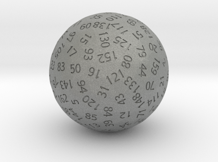 d163 Sphere Dice 3d printed