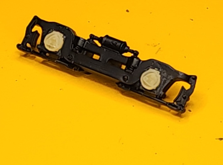 Roller Bearing Conversion for Athearn Switchers 3d printed 