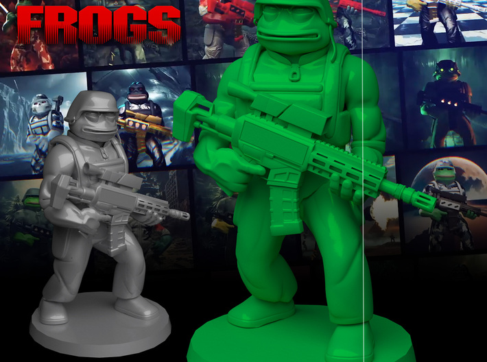Based Frogs | Uncommon 3d printed 