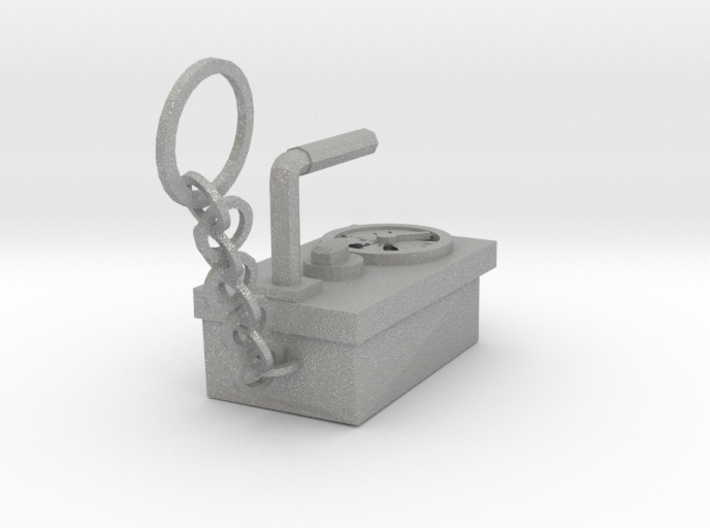 Geiger Counter Key-chain 3d printed