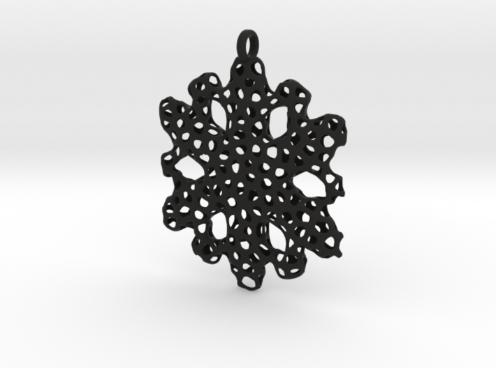 Snowflake Ornament - La Mer 3d printed