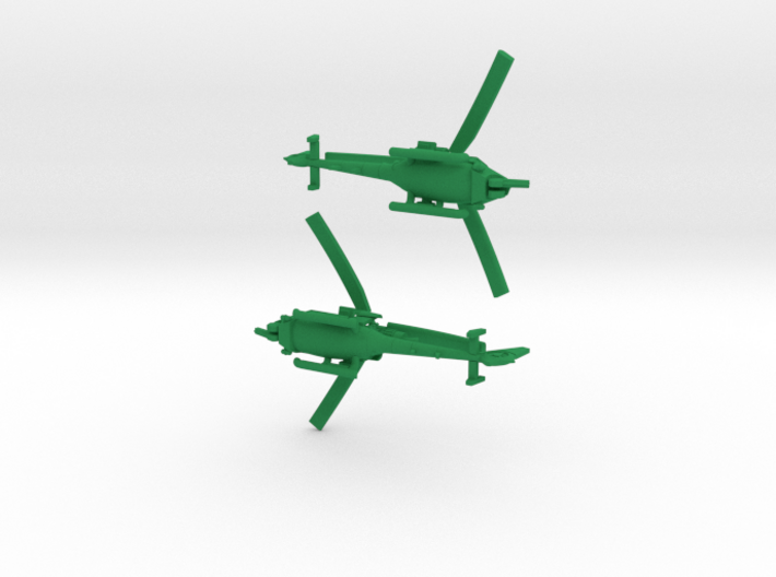 035F Modified Gazelle Pair 1/285 3d printed