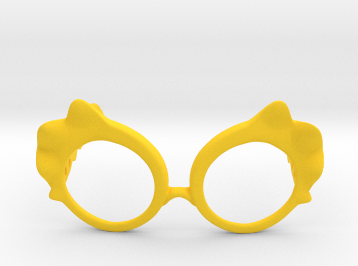 Wave Glasses 3d printed