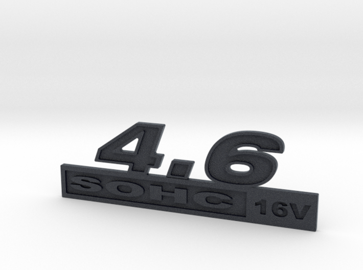 46-SOHC16 Fender Emblem 3d printed