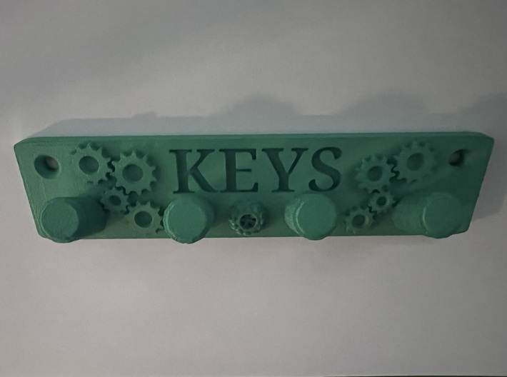 Gear Key Holder, Mechanic Key Holder, Fathers Day 3d printed