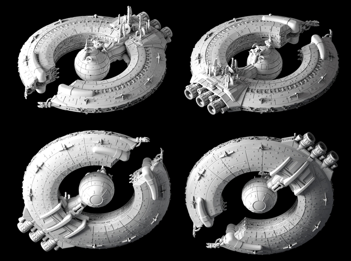 (Armada) Lucrehulk Droid Control Ship 3d printed