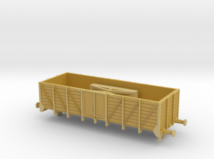SNCB wagon tombereau type 1221A 3d printed