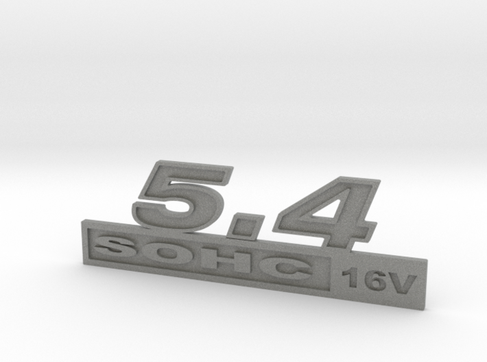 54-SOHC16 Fender Emblem 3d printed