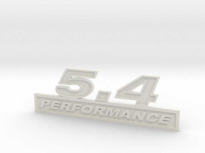 54-PERFORMANCE Fender Emblems 3d printed