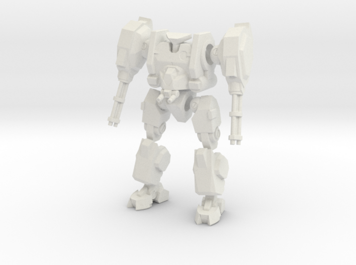 Mecha- Hunter (1/285th) Multi- Part 3d printed 