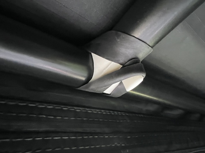 Roof Nest Falcon Pro brace pole pipe end 3d printed 