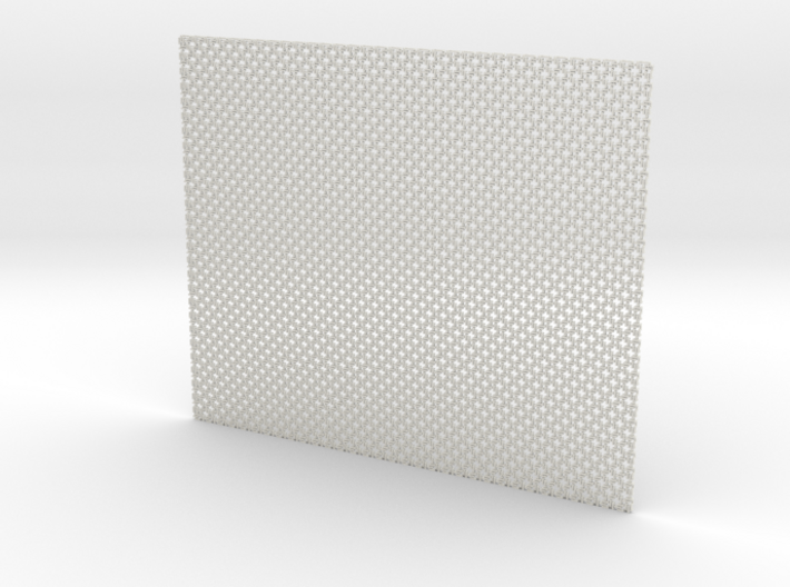 Squaremaille - Flat N place mat 3d printed