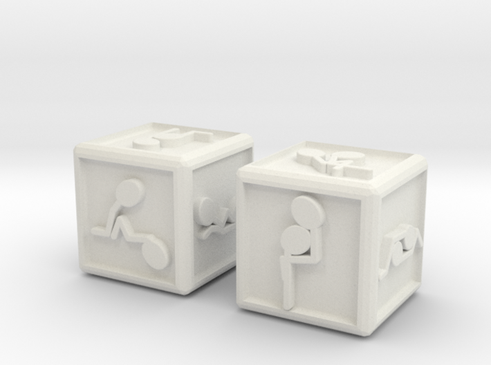 sensual dice 3d printed