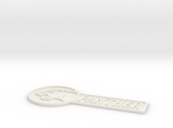 Panther Driver Side Fender Emblem 3d printed