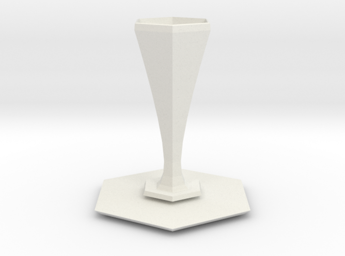 peel vase 3d printed