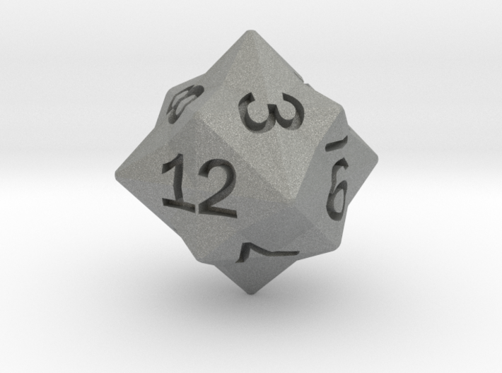 Star Cut D12 (rhombic) 3d printed