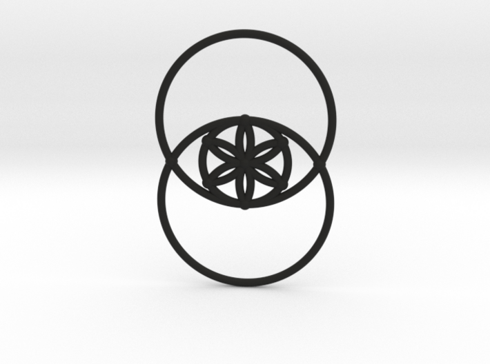 Vesica Piscis - Flower of life 3d printed