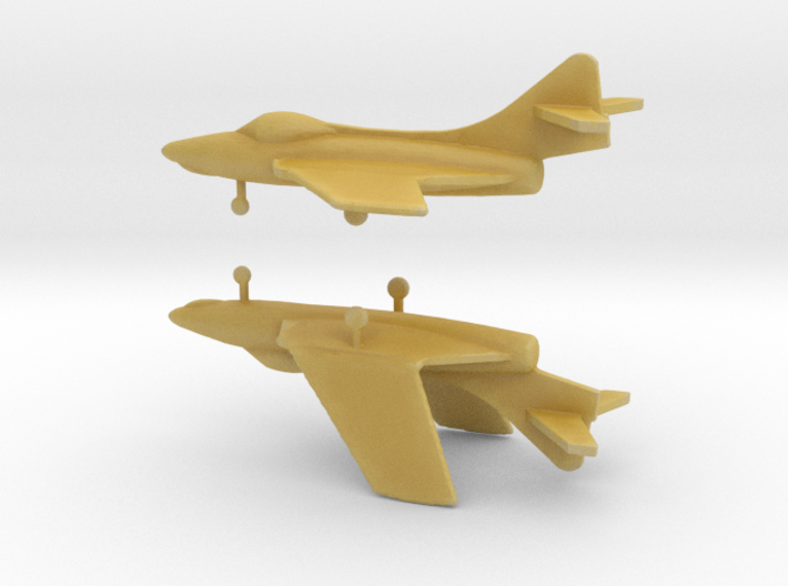 1/350 Scale F9F-8 Cougar 3d printed