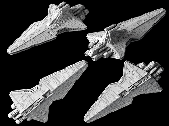 (Armada) Venator Star Destroyer 3d printed