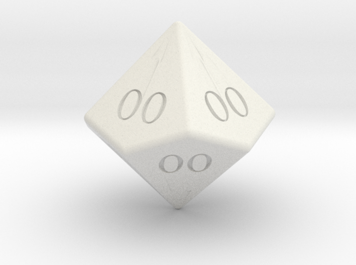 Enormous All Ones D10 (tens) 3d printed