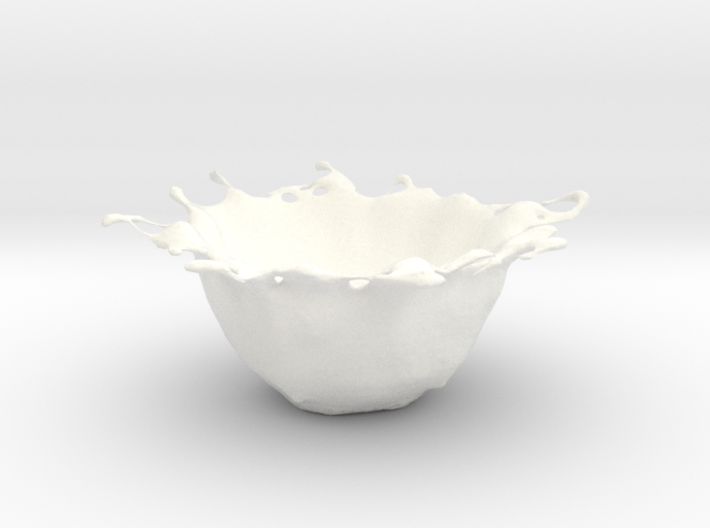 organic bowl 3d printed