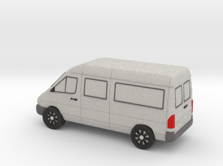 Sprinter Van Tiny, Color 3d printed