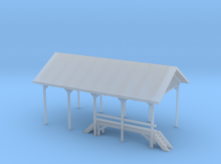 Railroad Repair Shelter 3d printed