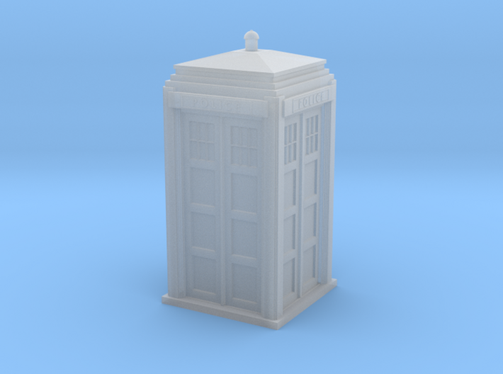 Police Signal (telephone) Box - OO (1:76) scale 3d printed