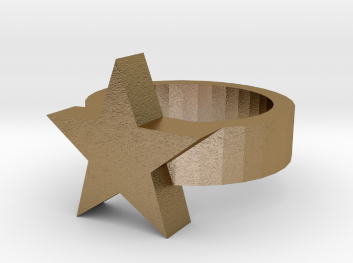 star ring 3d printed