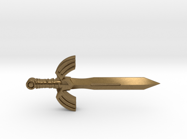 Seashell Sword 3d printed