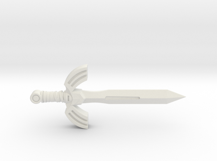 Seashell Sword 3d printed