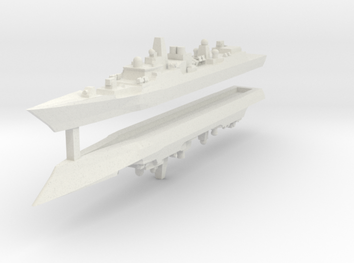 Type 052B 1:3000 x2 3d printed