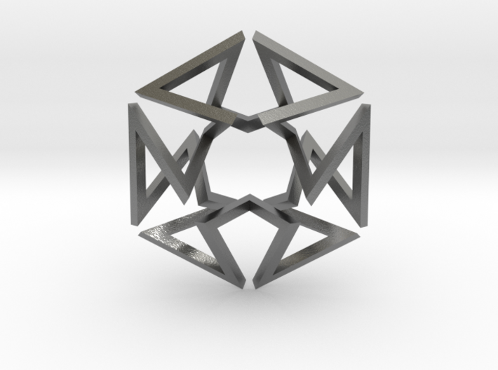 Regular Constant-torsion Polygon (++-++--+--)^3 3d printed