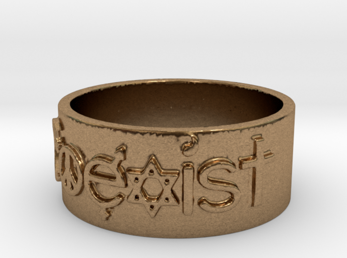 Coexist Ring Size 7 3d printed