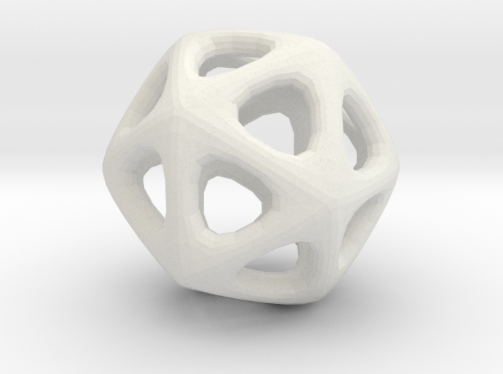 Icosahedron - 2.3cm 3d printed