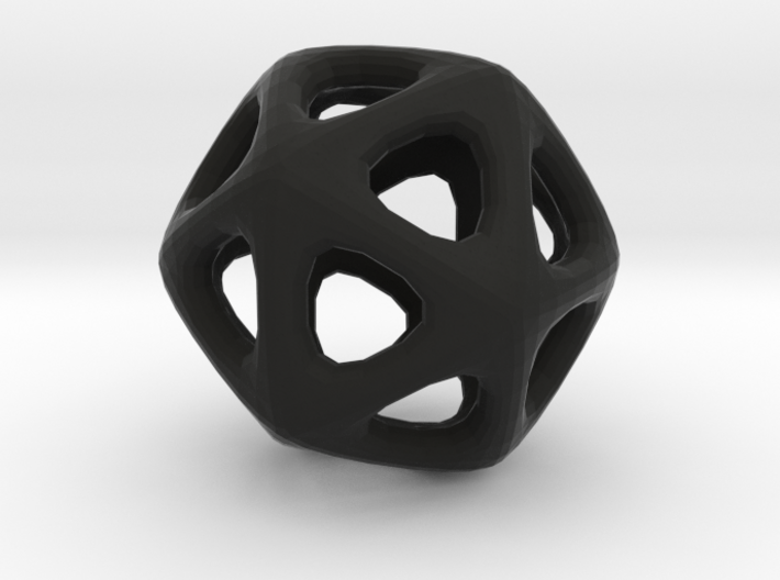 Icosahedron - 2.3cm 3d printed