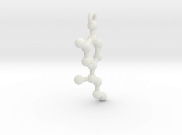 Pendant- Molecule- Epinephrine (Adrenaline) 3d printed