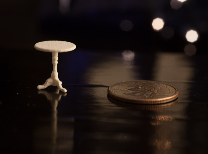 1:48 Round Table 3d printed